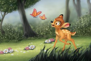 disney, Bambi, Cartoon