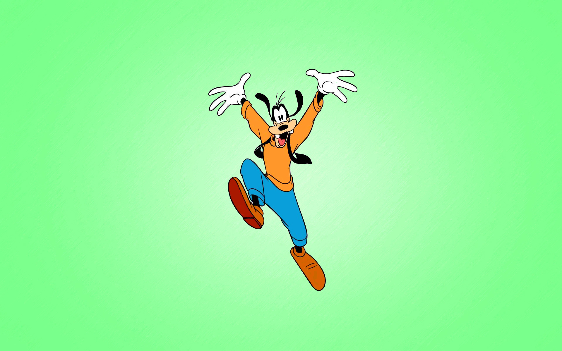 goofy, Cartoon, Vector, Disney Wallpaper