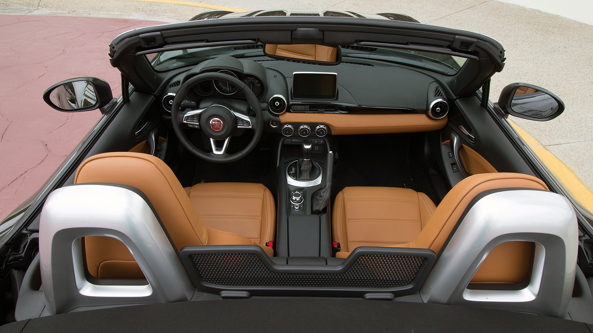 fiat, 124, Spider, Cars, 2016 Wallpaper