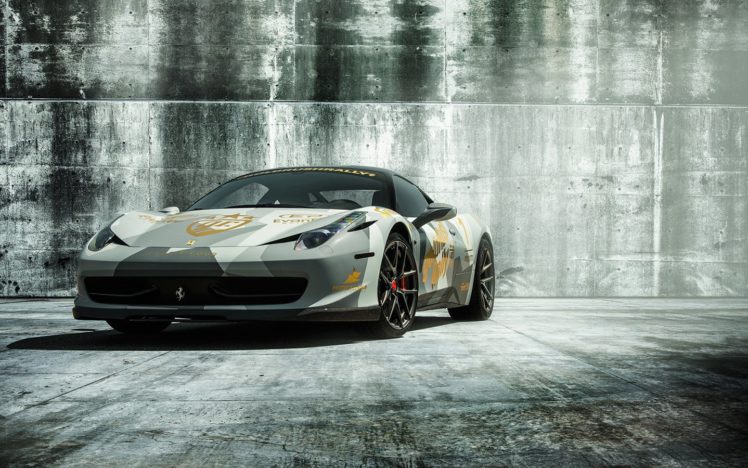 2016, Vorsteiner, Ferrari, 458, Italia, Cars, Modifie HD Wallpaper Desktop Background
