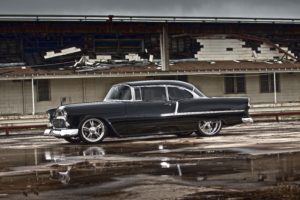1955, Chevrolet, Bel, Air, Cars, Classic, Modified