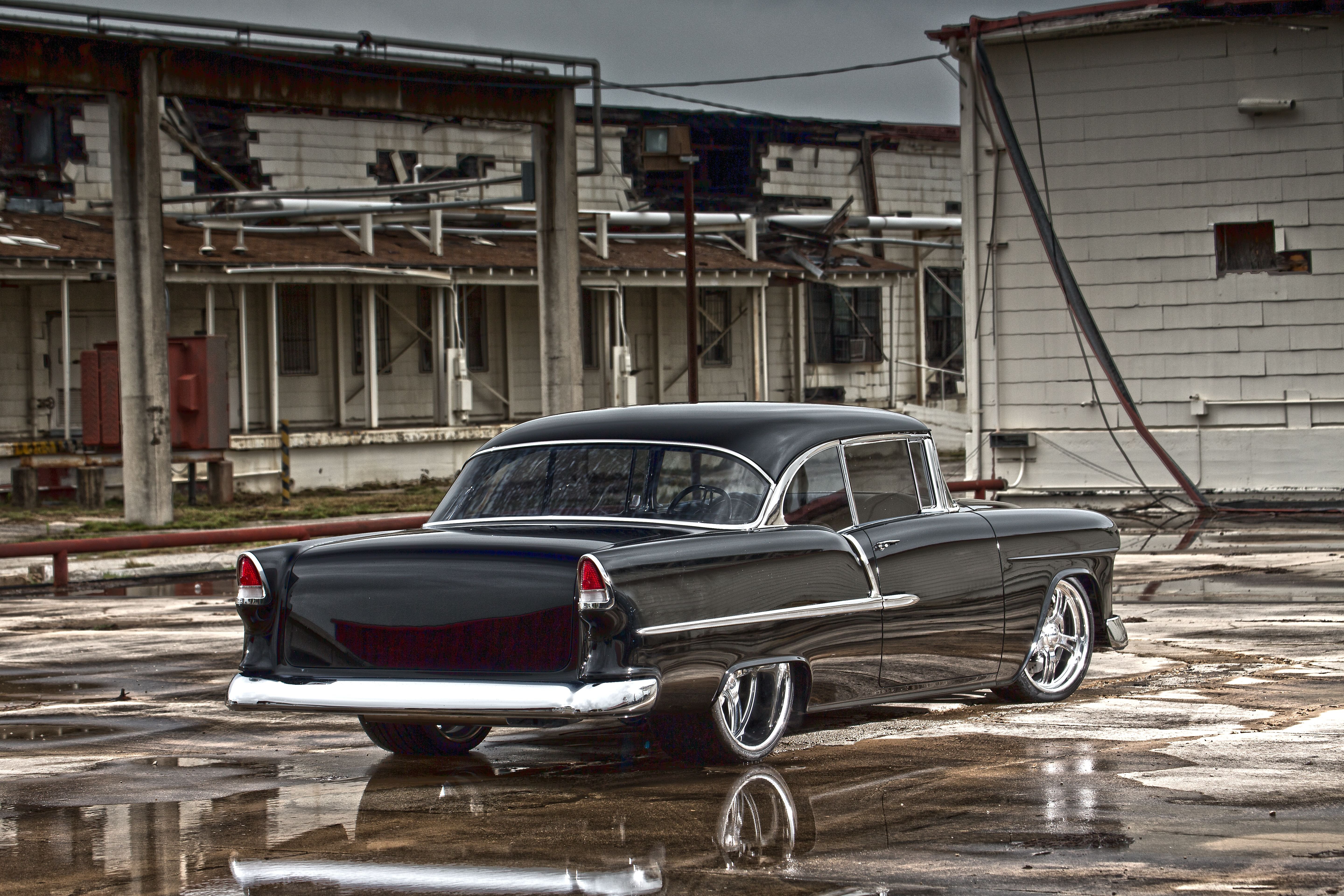 1955, Chevrolet, Bel, Air, Cars, Classic, Modified Wallpaper