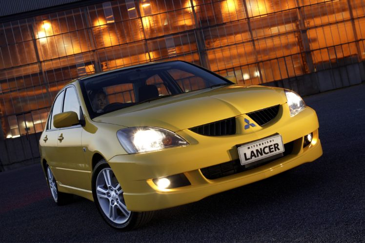 mitsubishi, Lancer, Vr x, Au spec, Cars, Sedan, 2003 HD Wallpaper Desktop Background