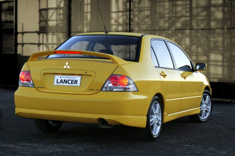 mitsubishi, Lancer, Vr x, Au spec, Cars, Sedan, 2003 HD Wallpaper Desktop Background