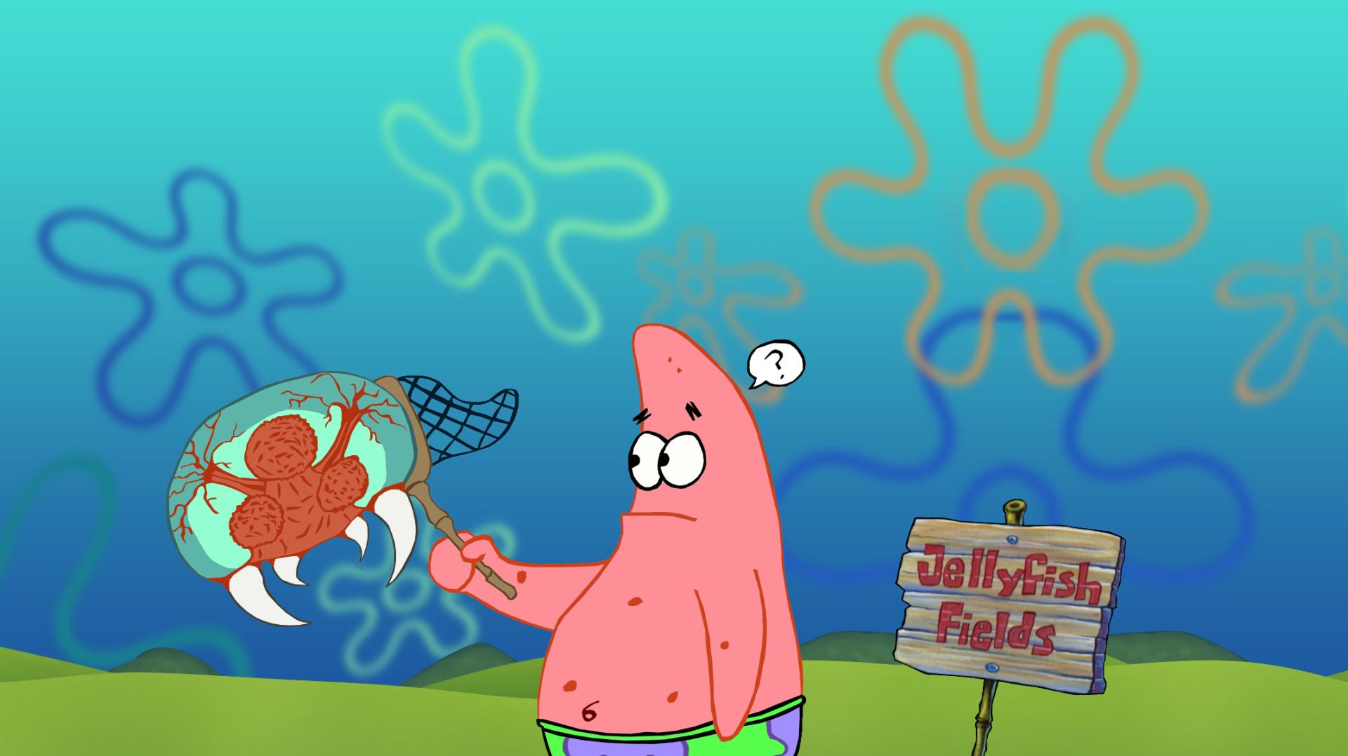 spongebob, Squarepants, Patrick, Metroid Wallpaper