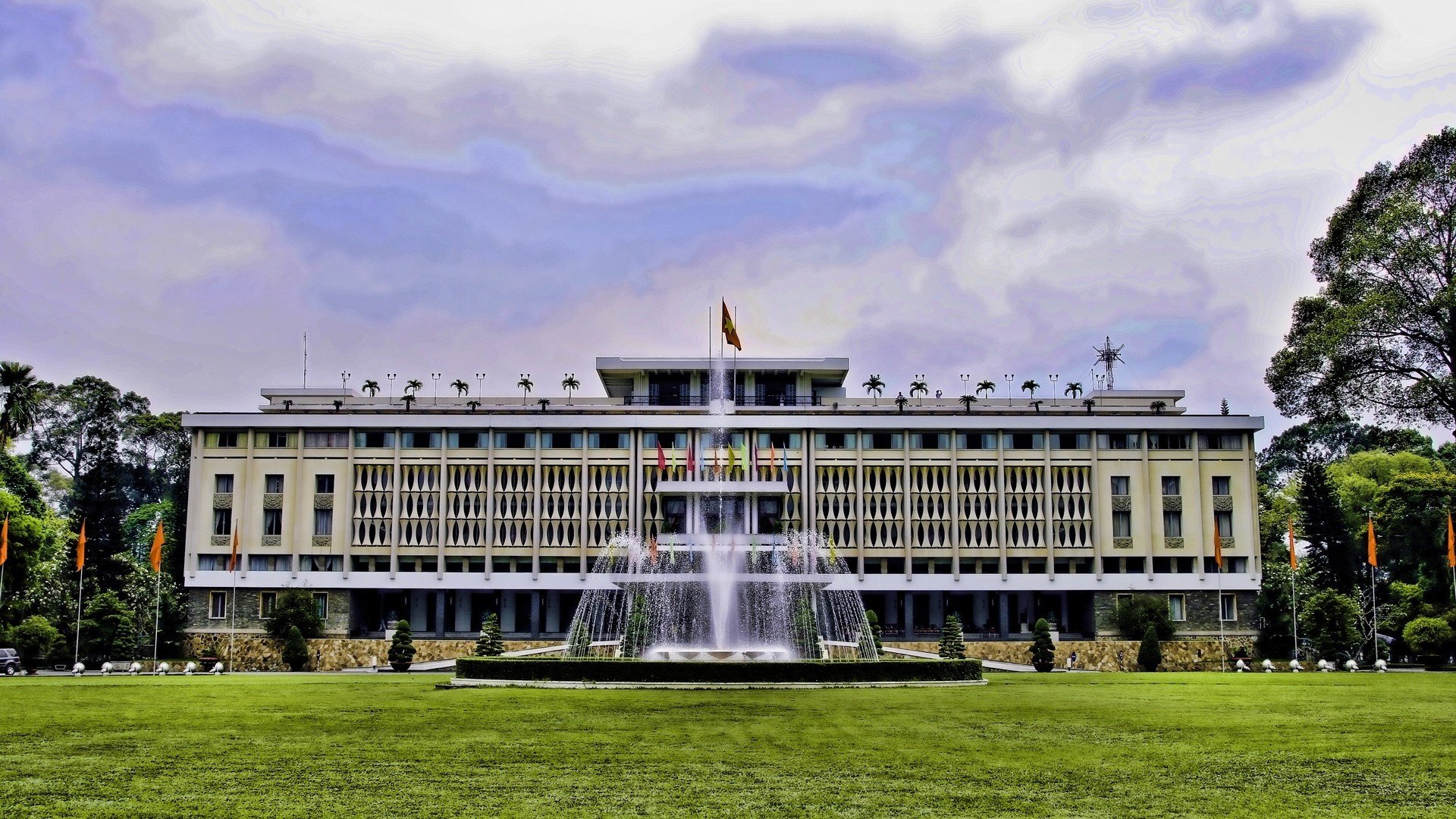 palacio, Hanoi, Vietam, Arquitectura Wallpaper