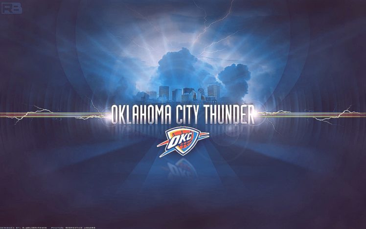 oklahoma, City, Thunder, Nba, Basketball, Poster HD Wallpaper Desktop Background