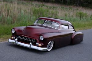 1951, Chevrolet, Chevy, Fleetline, Custom, Old, School, Kustom, Low, Usa,  01