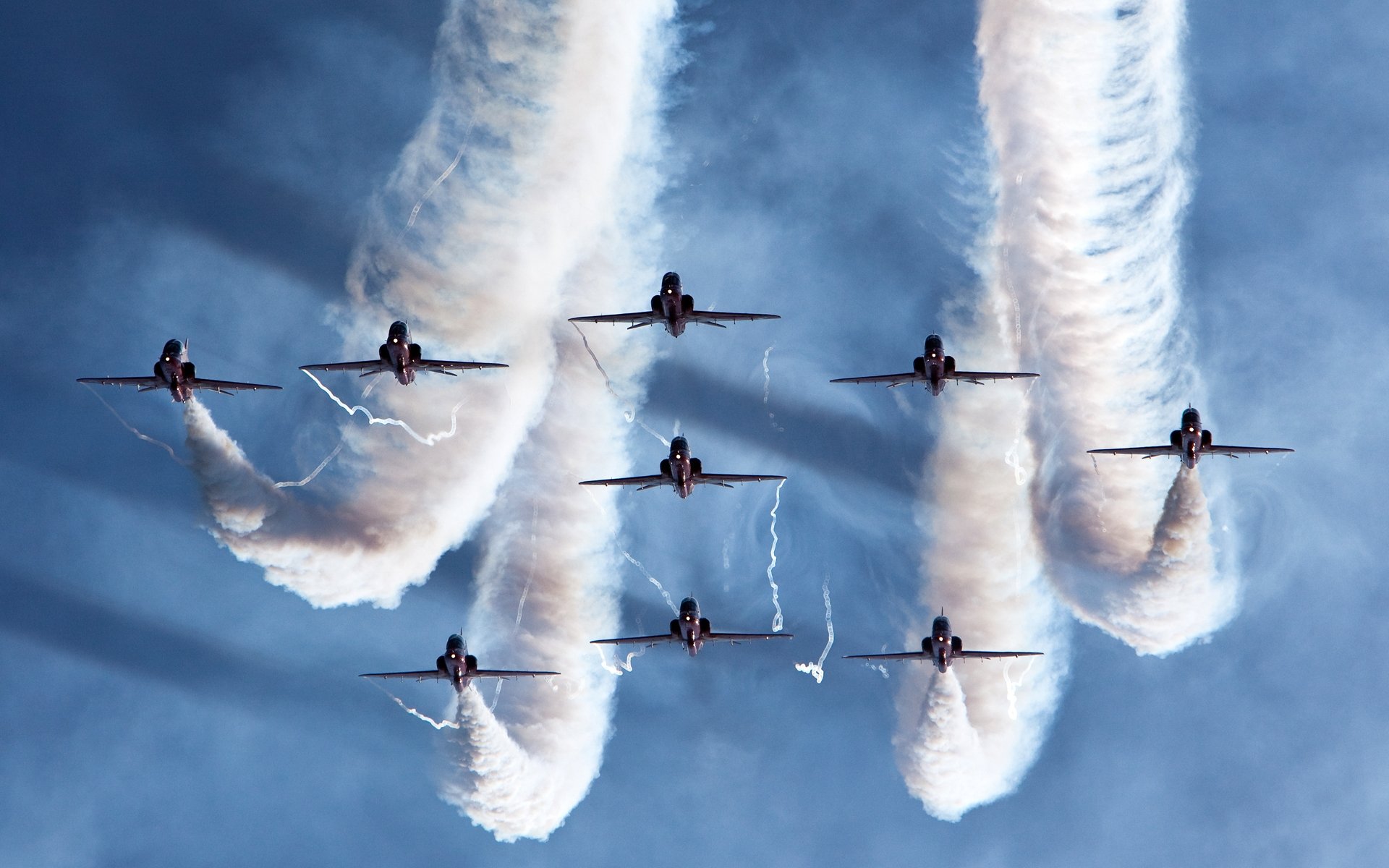 airplane, Flight, Sky, Smoke, Beautifully Wallpaper
