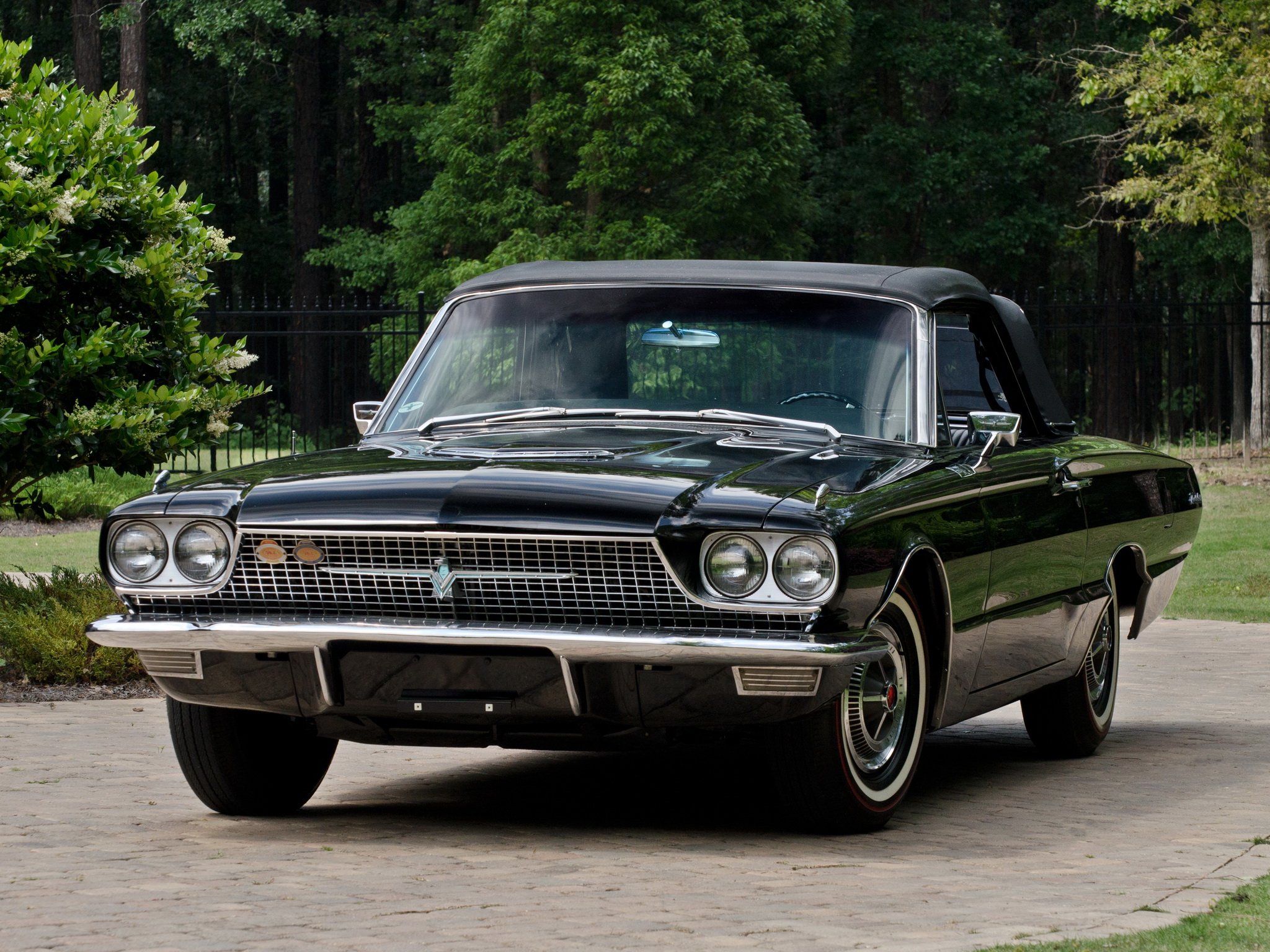 1966, Ford, Thunderbird, Convertible, Cars, Classic Wallpaper