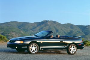 ford, Mustang gt, Convertible, Cars, 1994