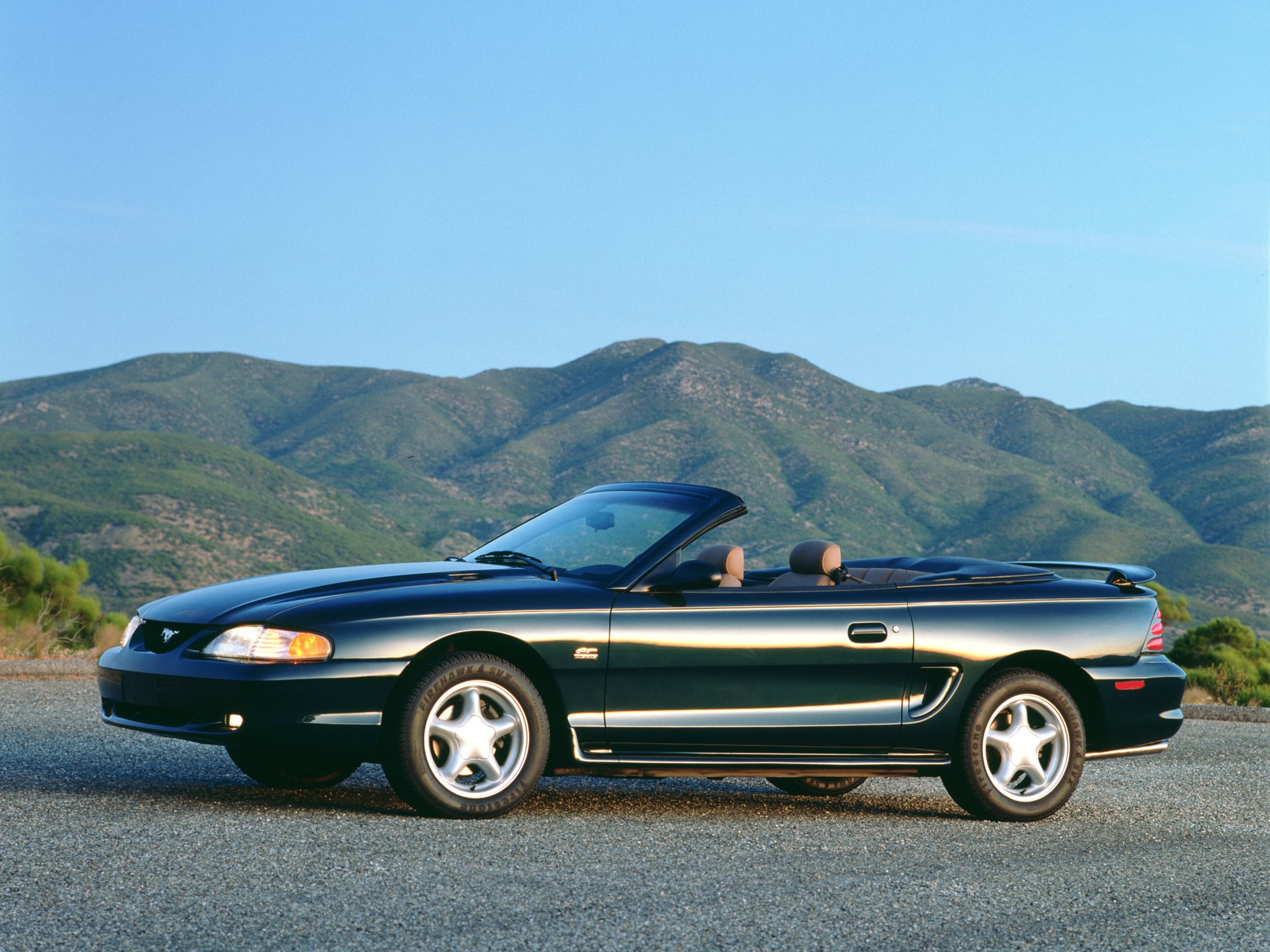 ford, Mustang gt, Convertible, Cars, 1994 Wallpaper