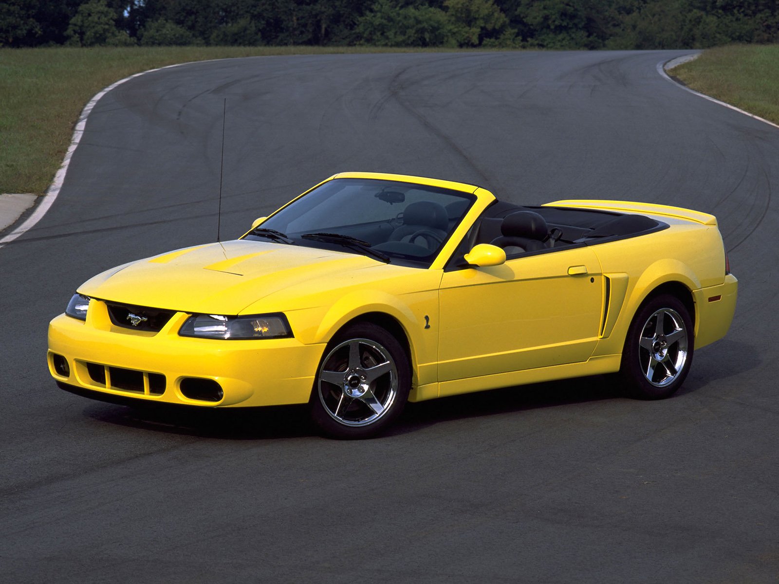 ford, Mustang, Svt, Cobra, Convertible, Cars, 2002 Wallpaper