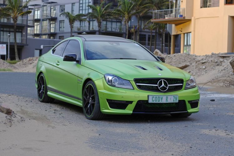 mercedes, Benz, C63, Green, Amg, Coupe, Legacy, Edition, Cars, 2016 HD Wallpaper Desktop Background