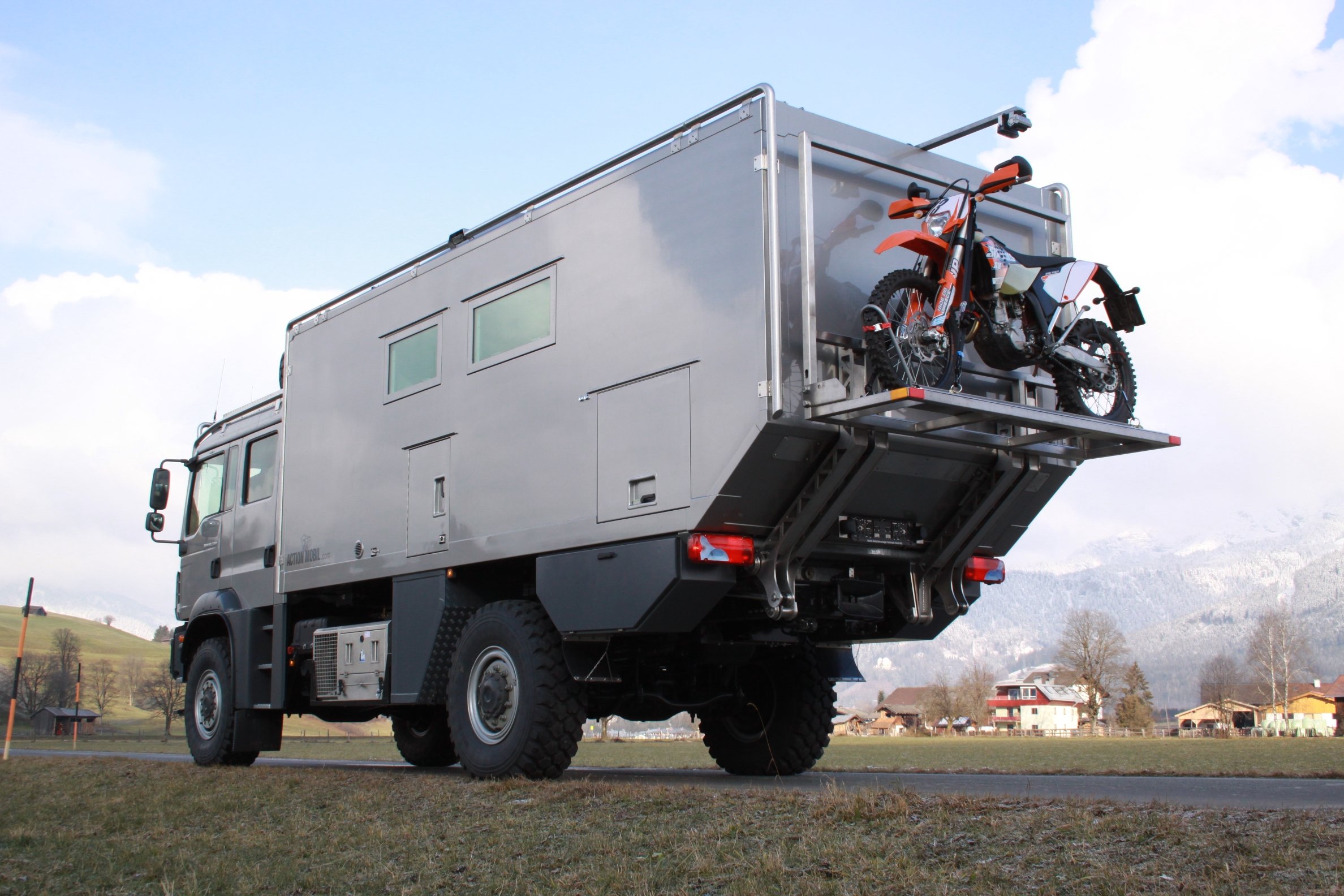 2010, Action, Mobil, Atacama, 5900, Double, Cab, Motorhome, Camper, 4x4 ...