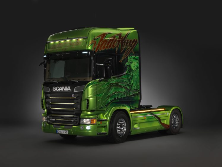 2012, Scania, R620, Jade, Wing, Svempa, Tuning, Custom, Semi, Tractor HD Wallpaper Desktop Background