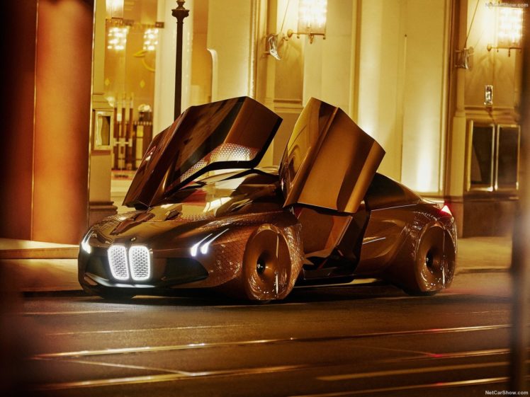 bmw, Vision, Next, 100, Concept, Cars, 2016 HD Wallpaper Desktop Background