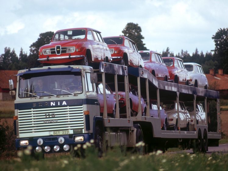 1968, Scania, Lb110s 50, Semi, Tractor, Classic HD Wallpaper Desktop Background