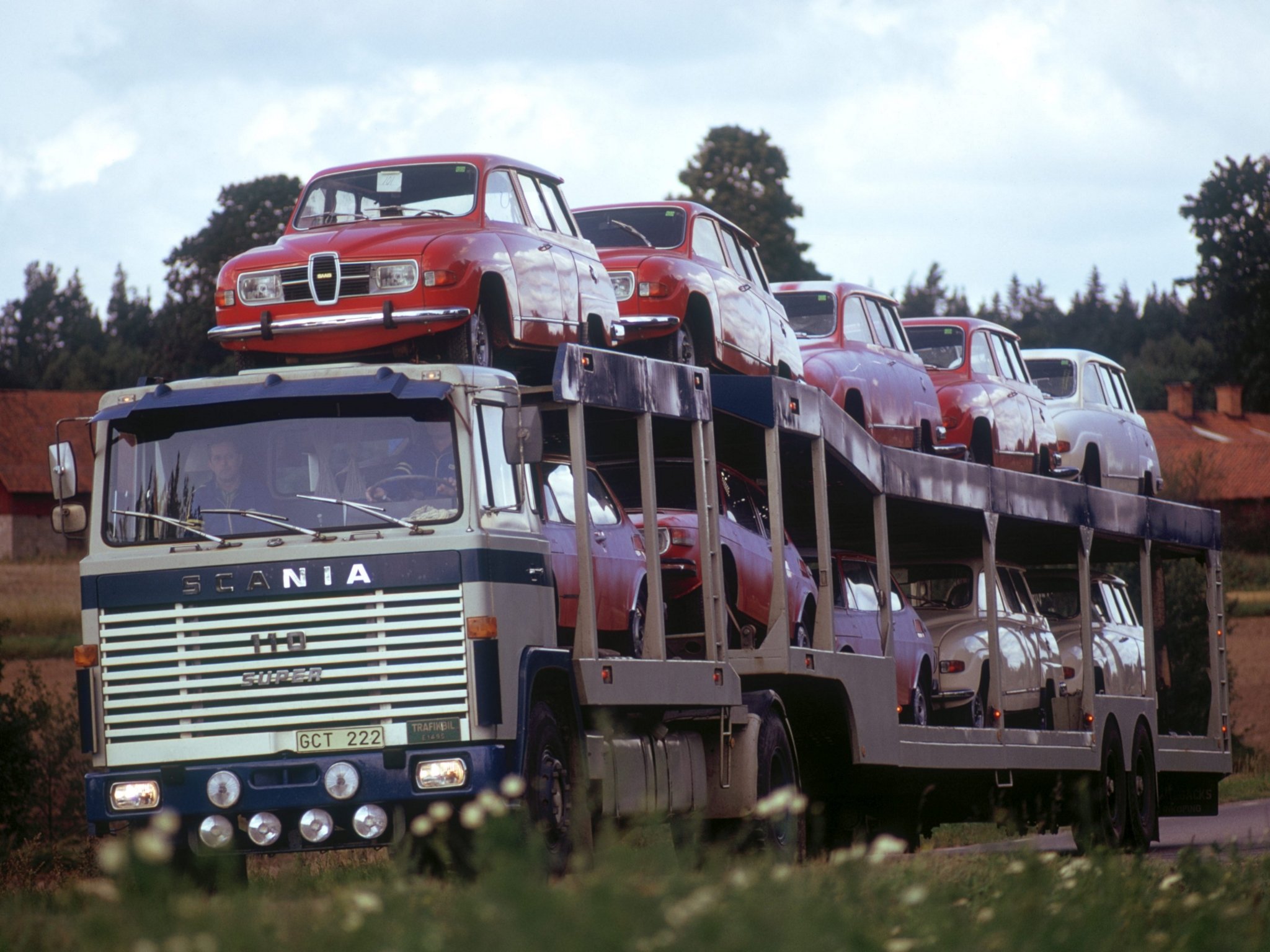 1968, Scania, Lb110s 50, Semi, Tractor, Classic Wallpaper