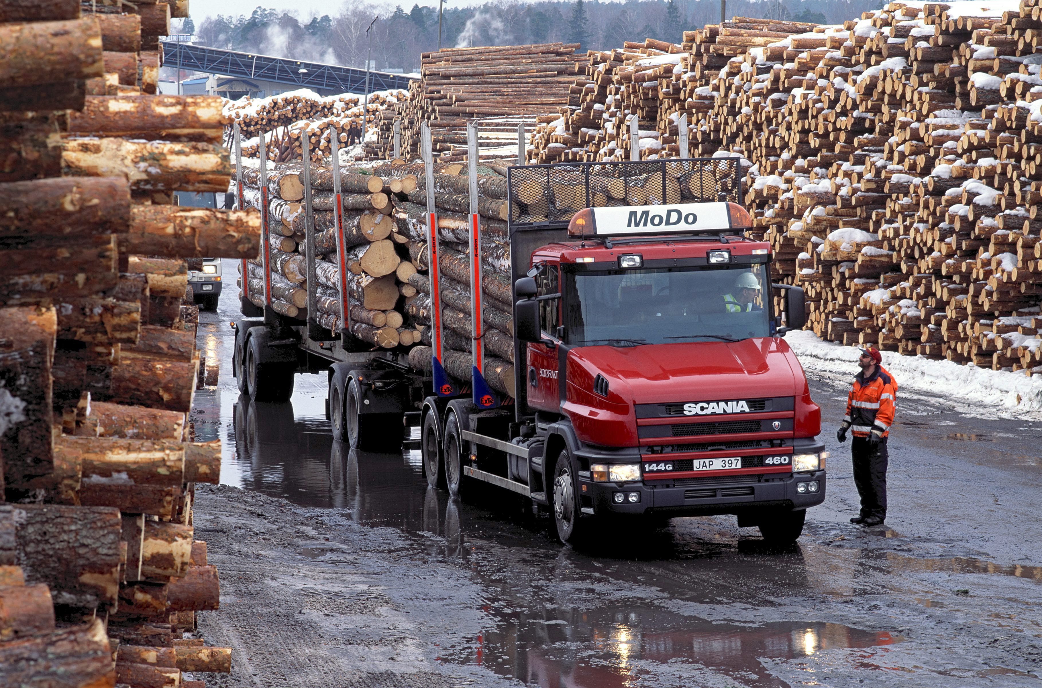 1995, Scania, T144g, 460, 6x4, Timber, Truck, Semi, Tractor Wallpaper