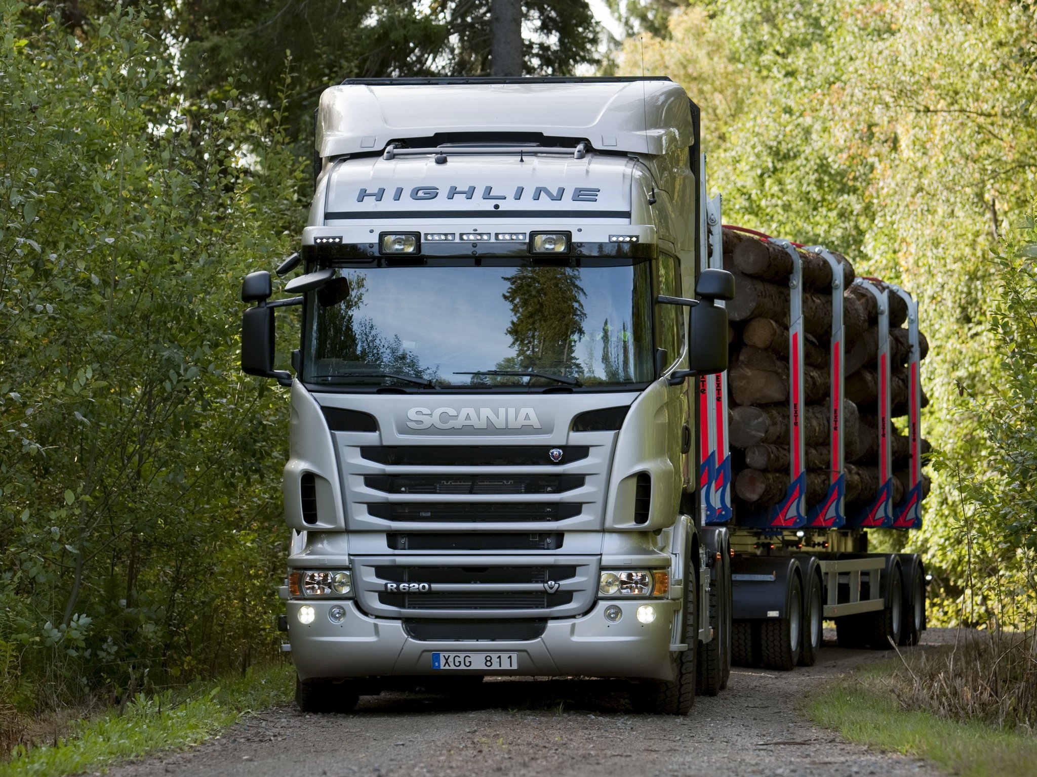 2009, Scania, R620, 6x4, Highline, Timber, Truck, Semi, Tractor Wallpaper