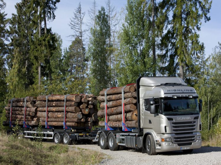 2009, Scania, R620, 6×4, Highline, Timber, Truck, Semi, Tractor HD Wallpaper Desktop Background