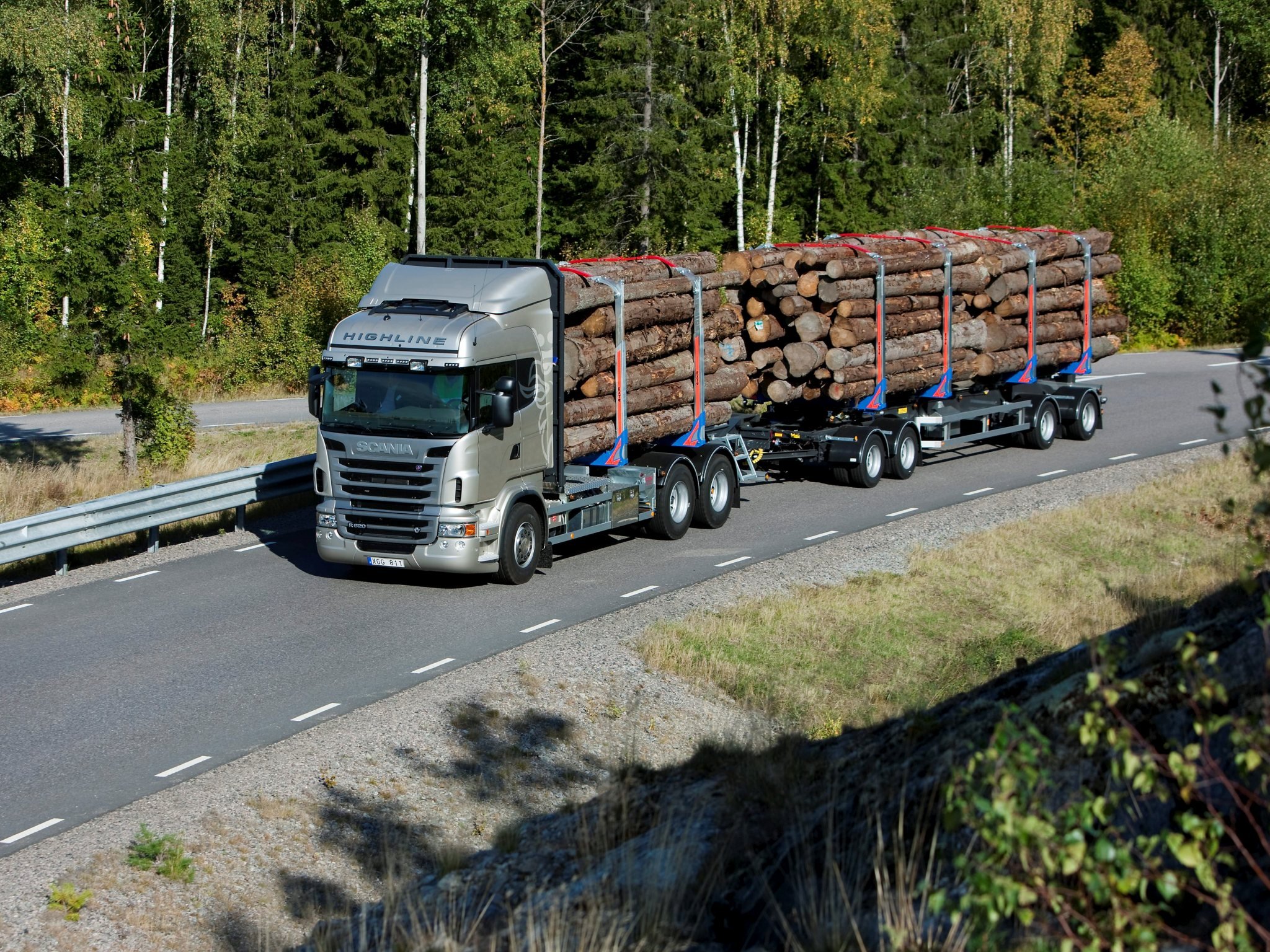 2009, Scania, R620, 6x4, Highline, Timber, Truck, Semi, Tractor Wallpaper