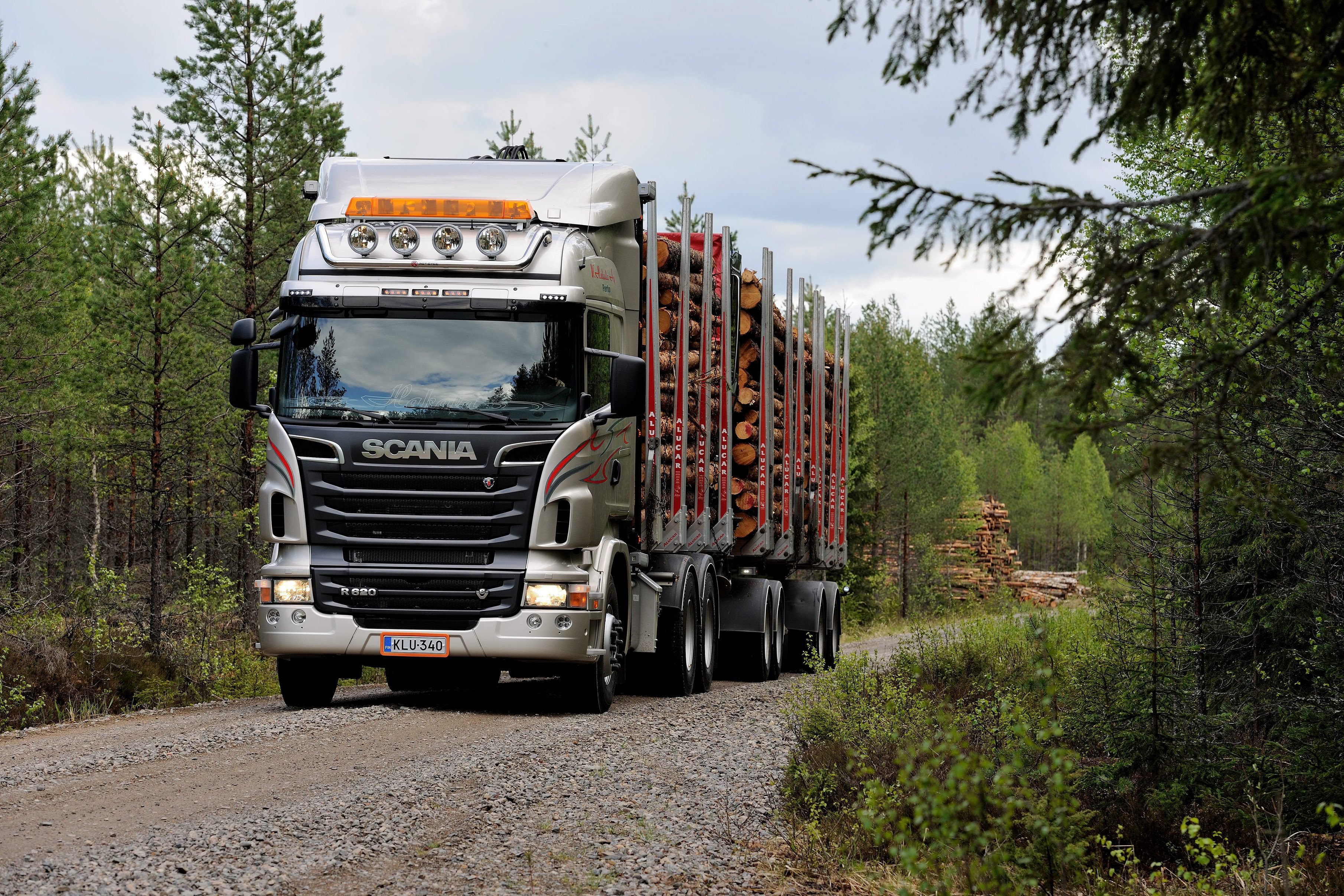 2009, Scania, R620, 6x4, Highline, Timber, Truck, Semi, Tractor Wallpaper