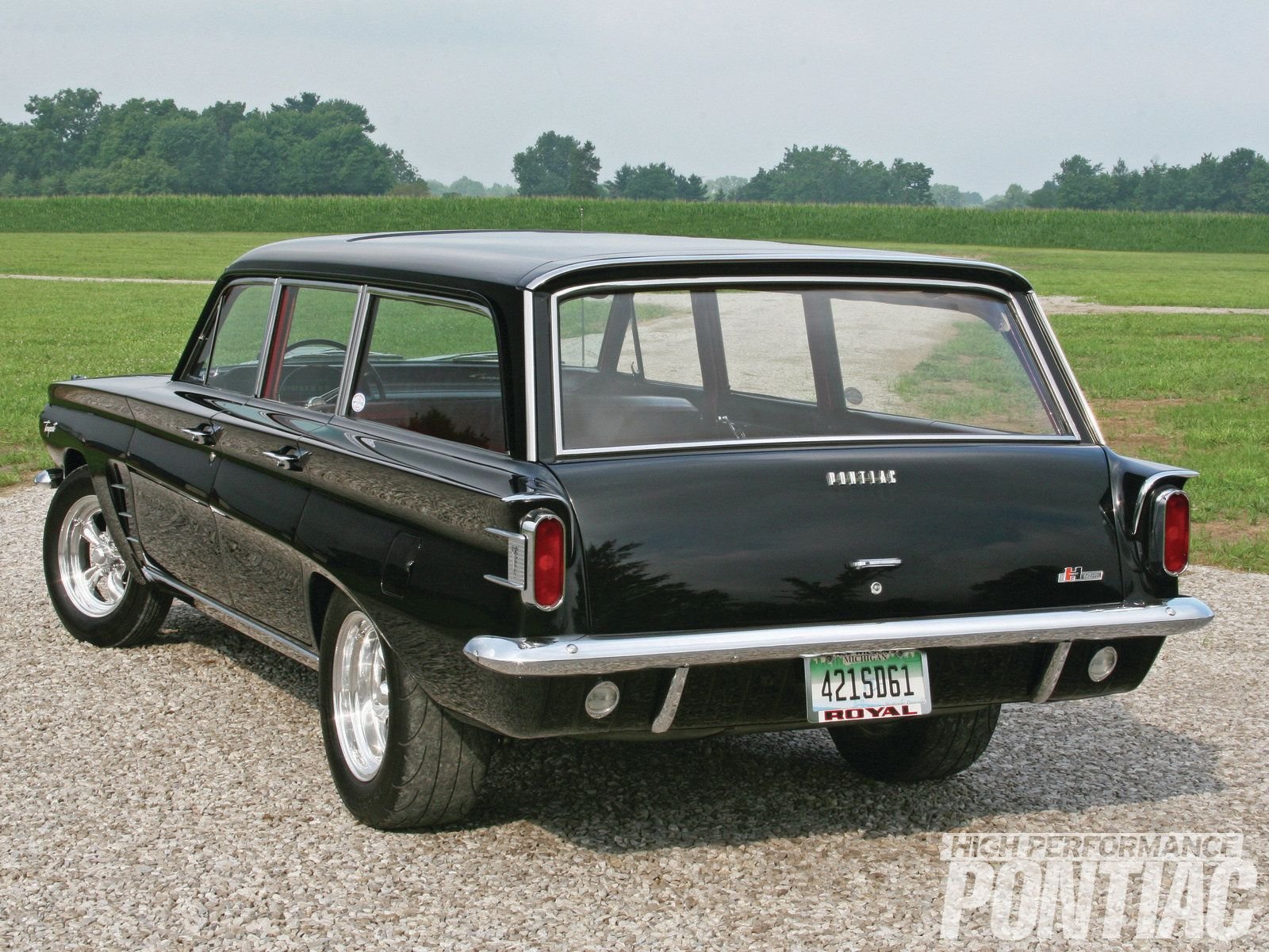 1961, Pontiac, Tempest, Wagon, Cars Wallpaper