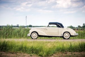 1951 55, Mercedes, Benz, 220, Cabriolet, A, W187, Retro, Luxury