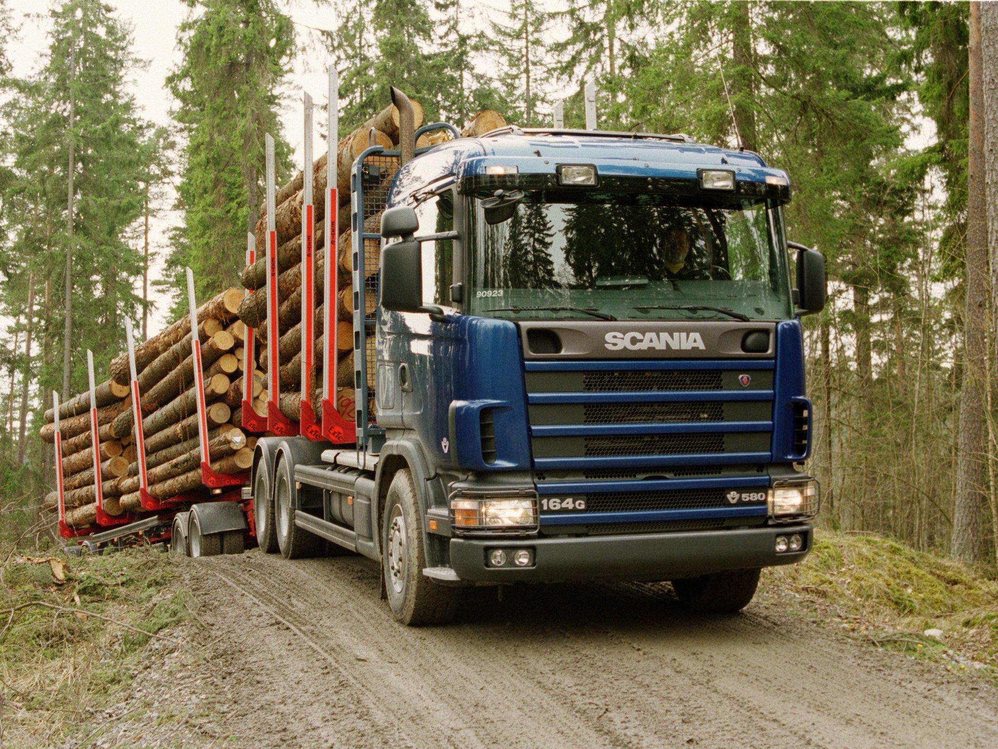 1995 04, Scania, R164gb, 580, 6a Wallpaper
