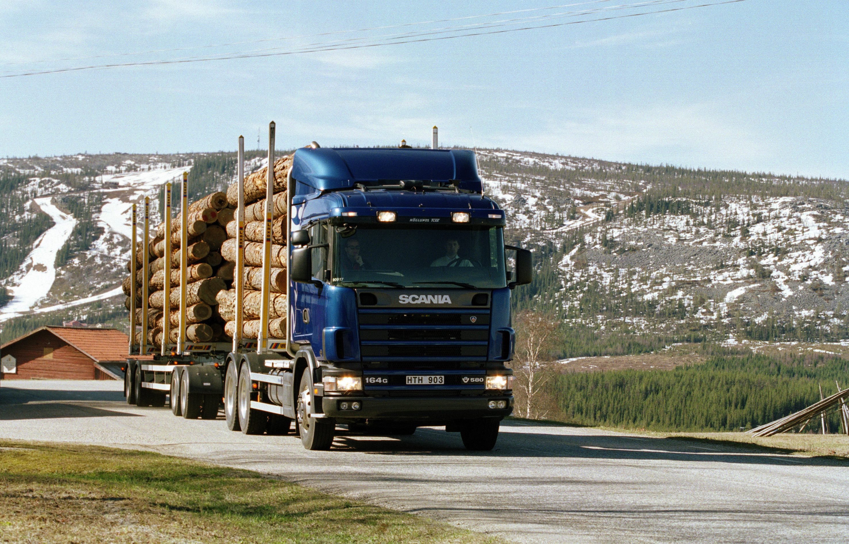 1995 04, Scania, R164gb, 580, 6a Wallpaper