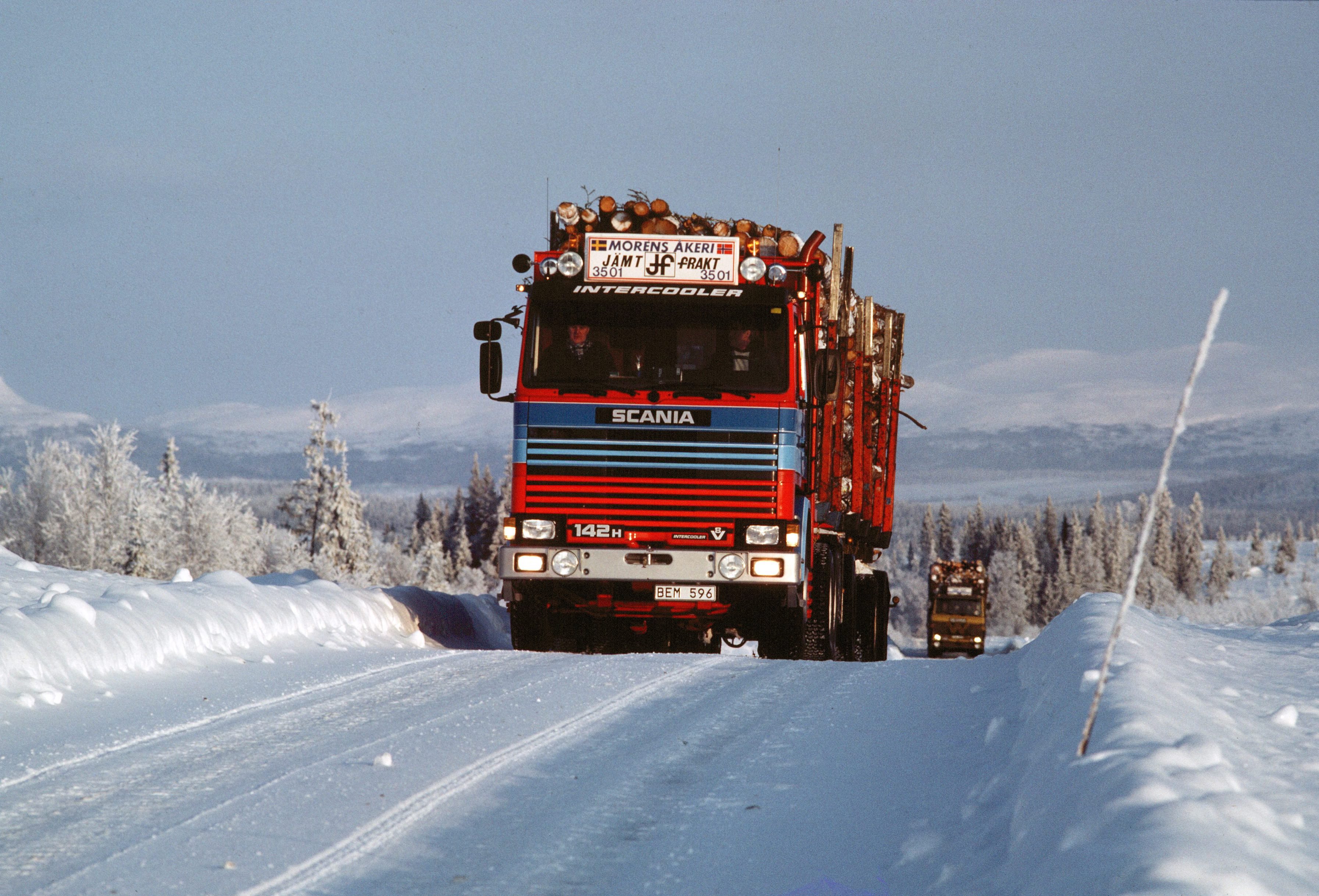 1981, Scania, 142h, 6a Wallpaper
