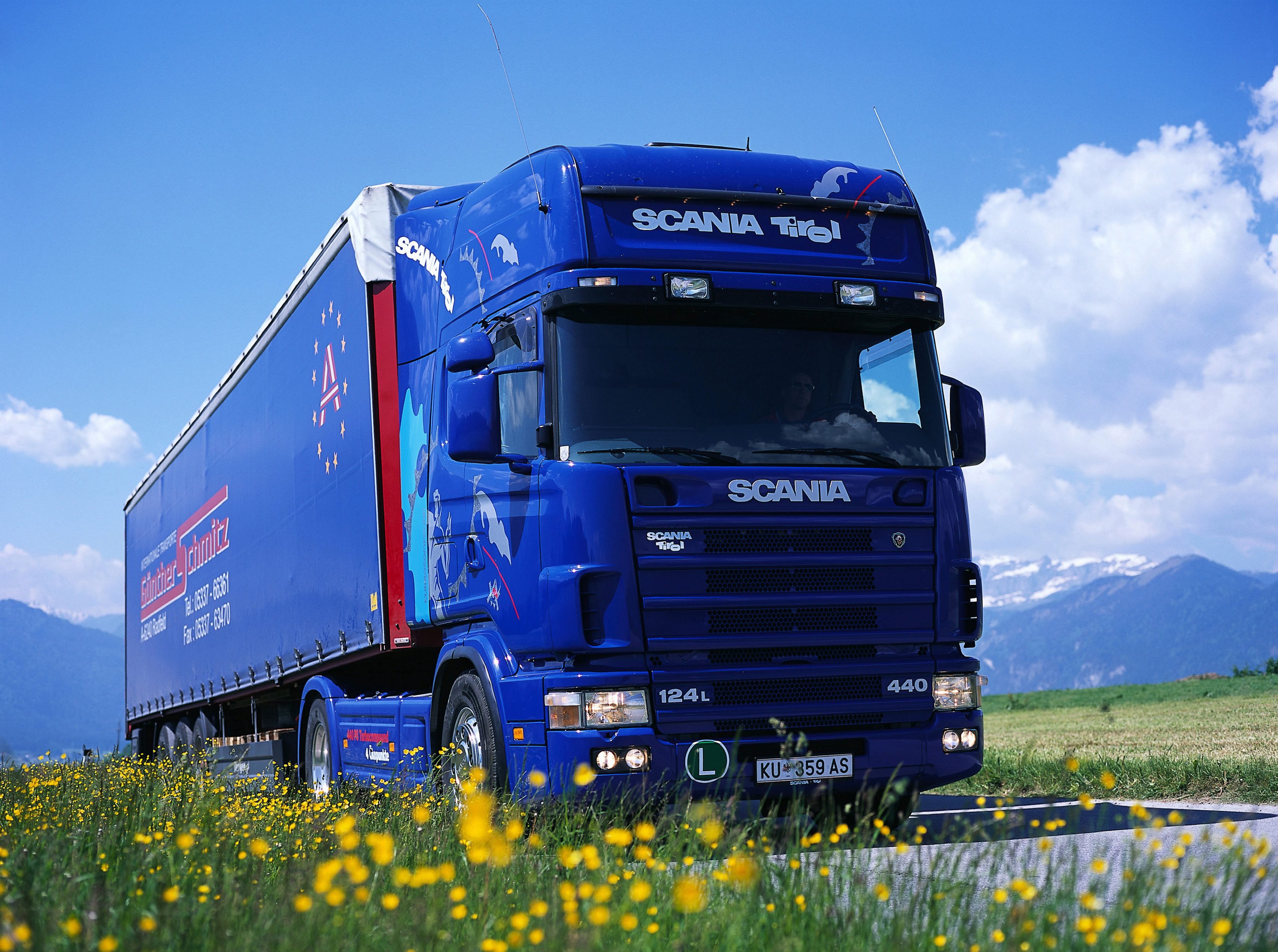 1995 04, Scania, R124l, 440, 4a Wallpaper