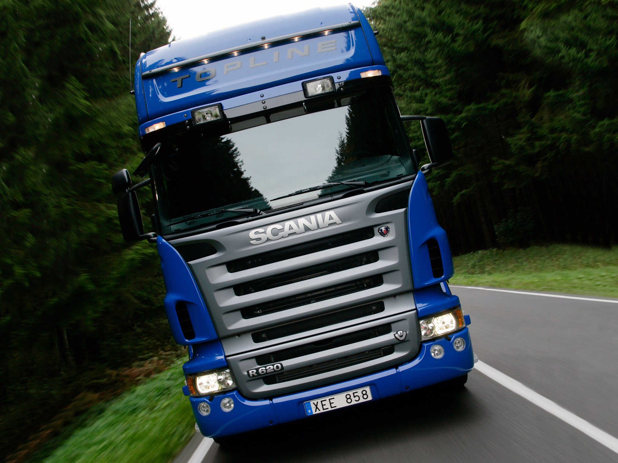 2005 09, Scania, R620, 4x2, Topline, Semi, Tractor Wallpaper