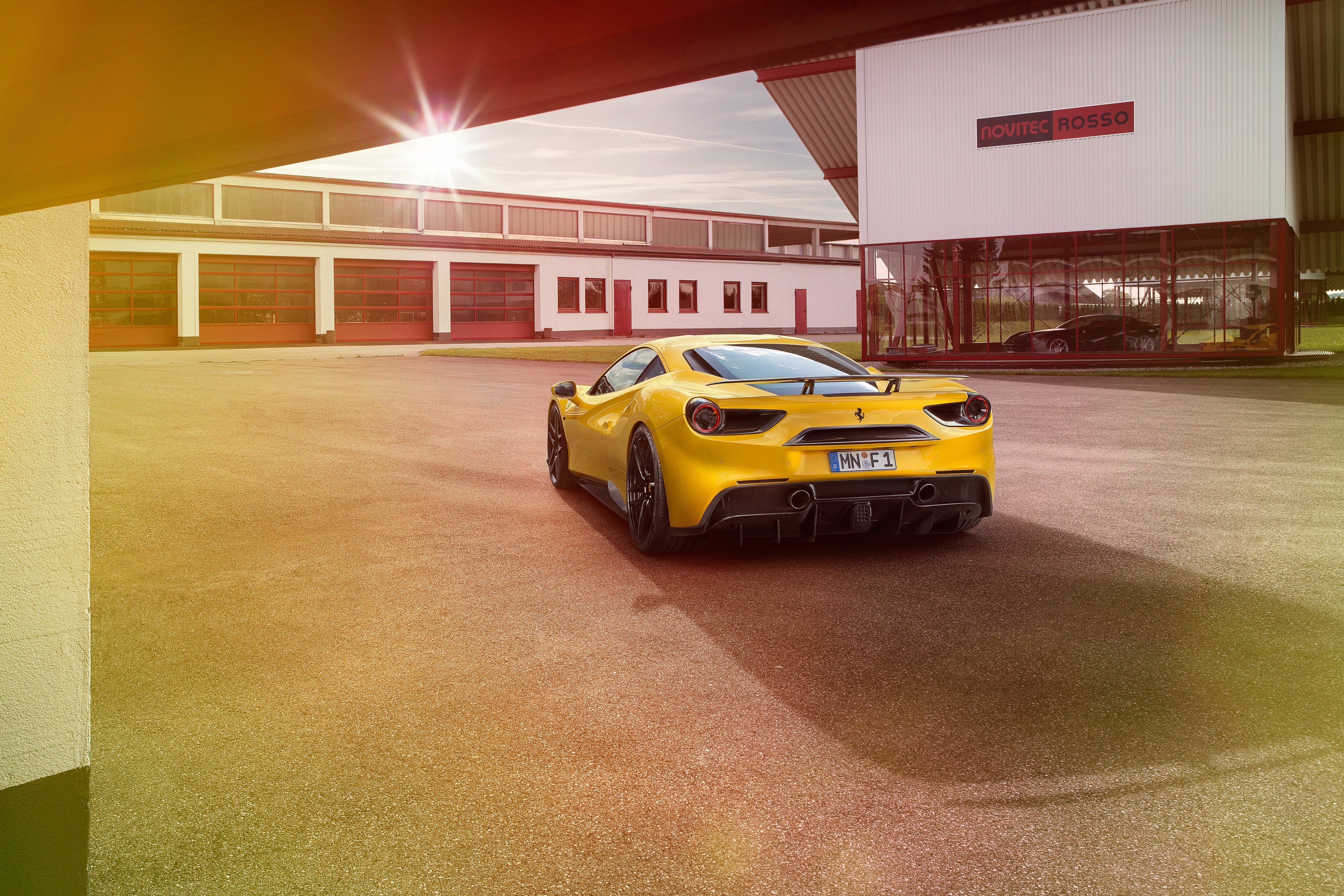 2016, Novitec, Rosso, Ferrari, 488, Gtb, Supercar, Tuning, Custom Wallpaper