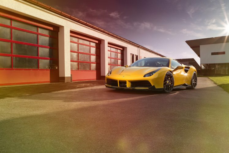 2016, Novitec, Rosso, Ferrari, 488, Gtb, Supercar, Tuning, Custom HD Wallpaper Desktop Background