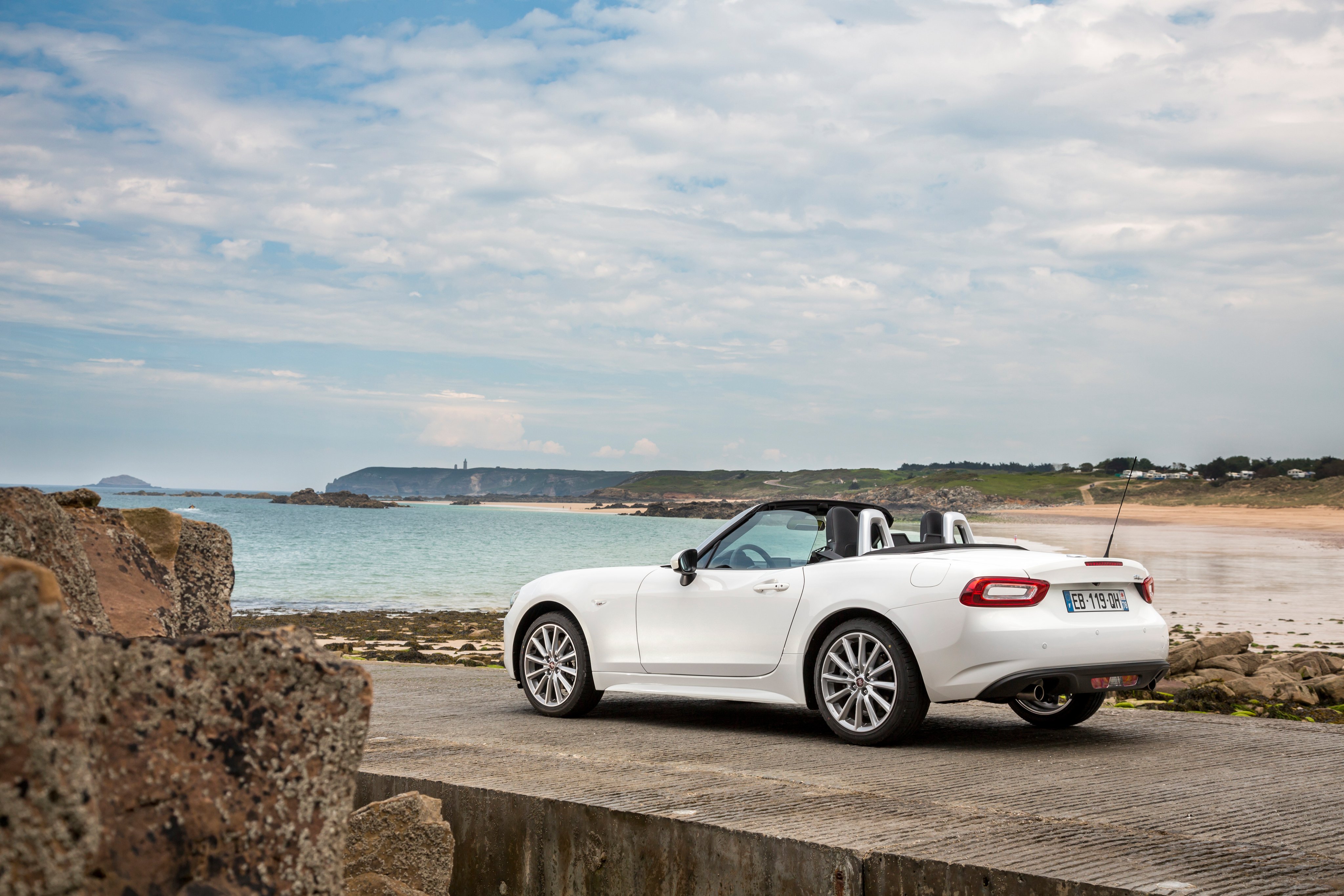 2016, Fiat, 124, Spider Wallpaper