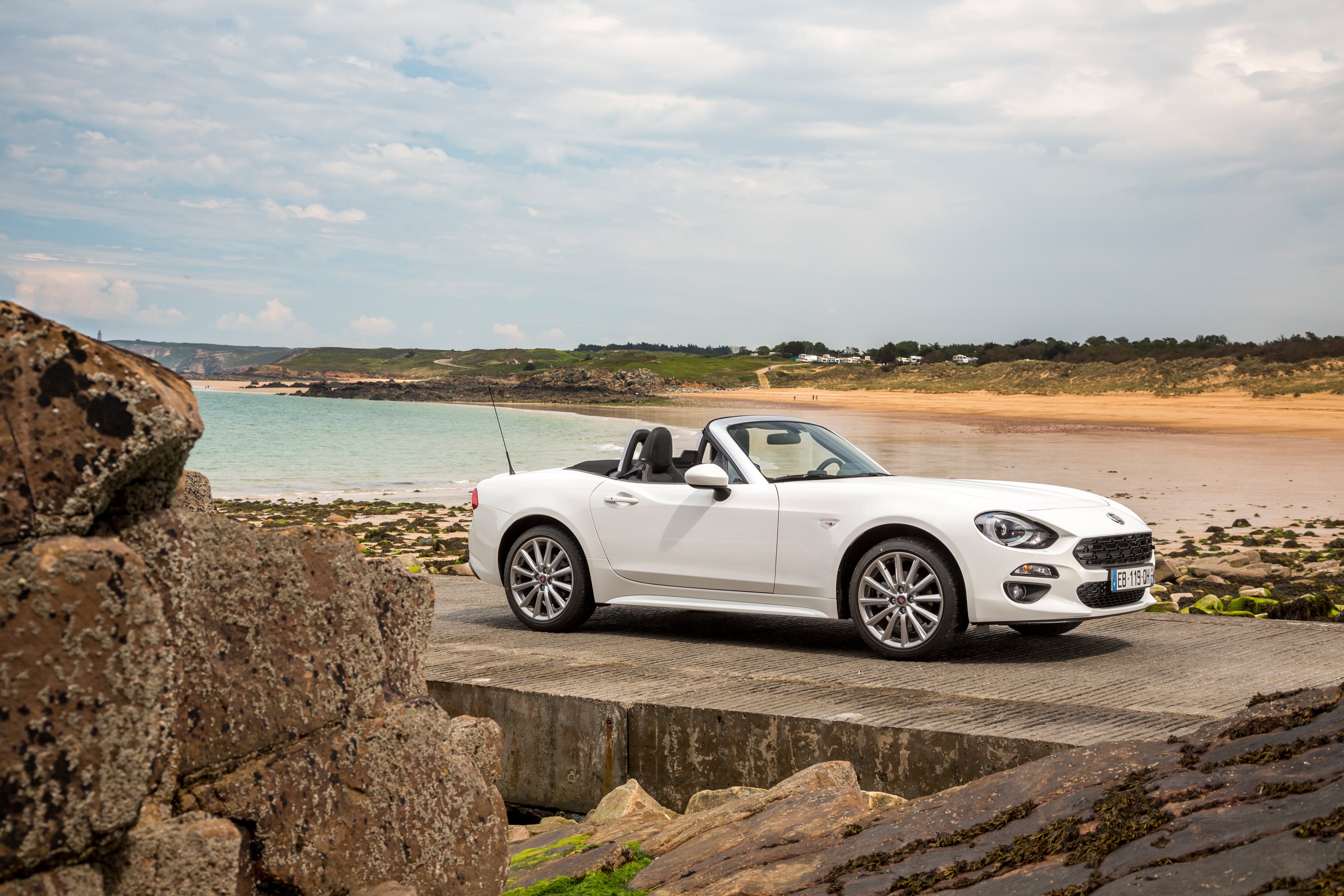 2016, Fiat, 124, Spider Wallpaper