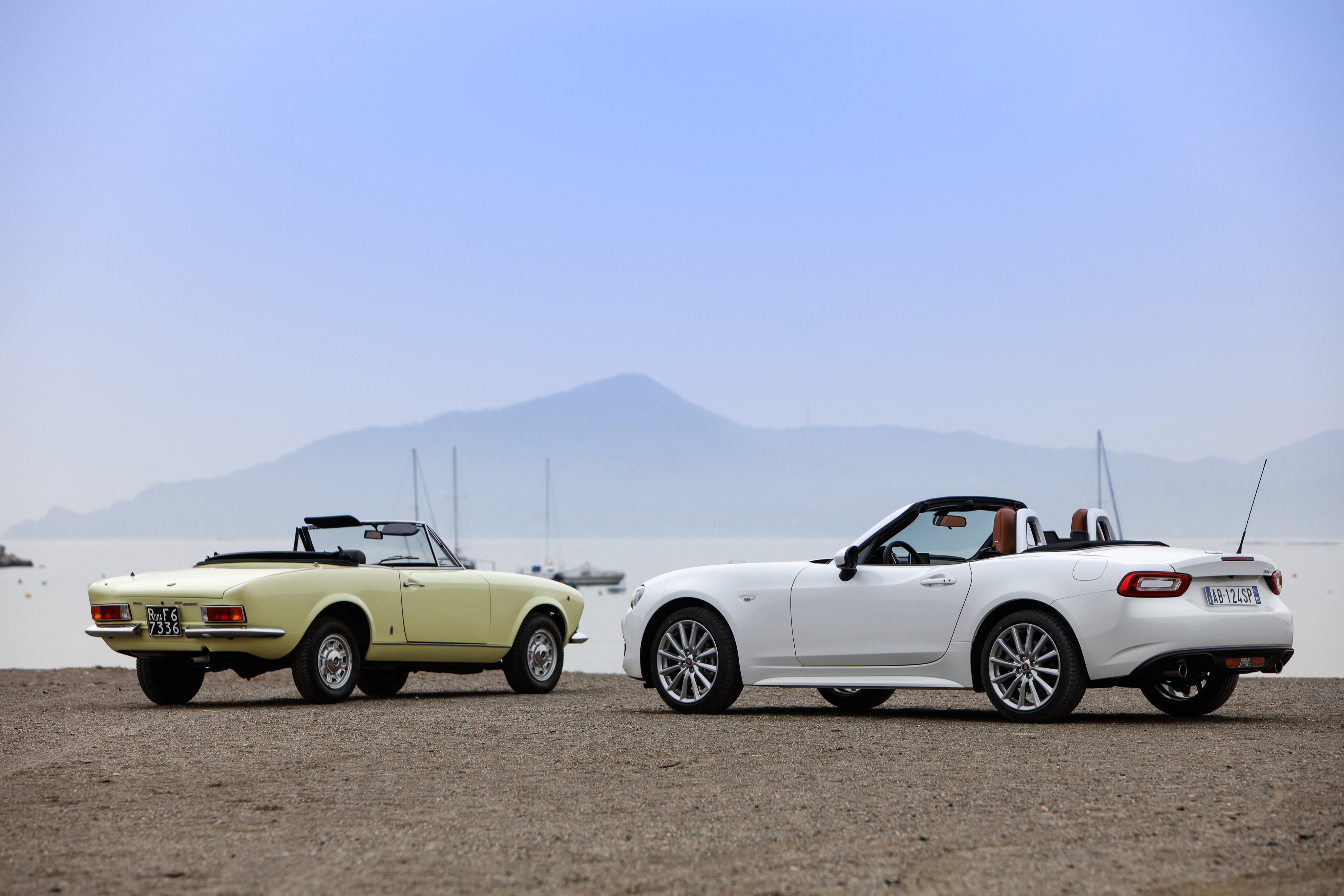 fiat, 124, 1970, 2016, Spyder Wallpaper