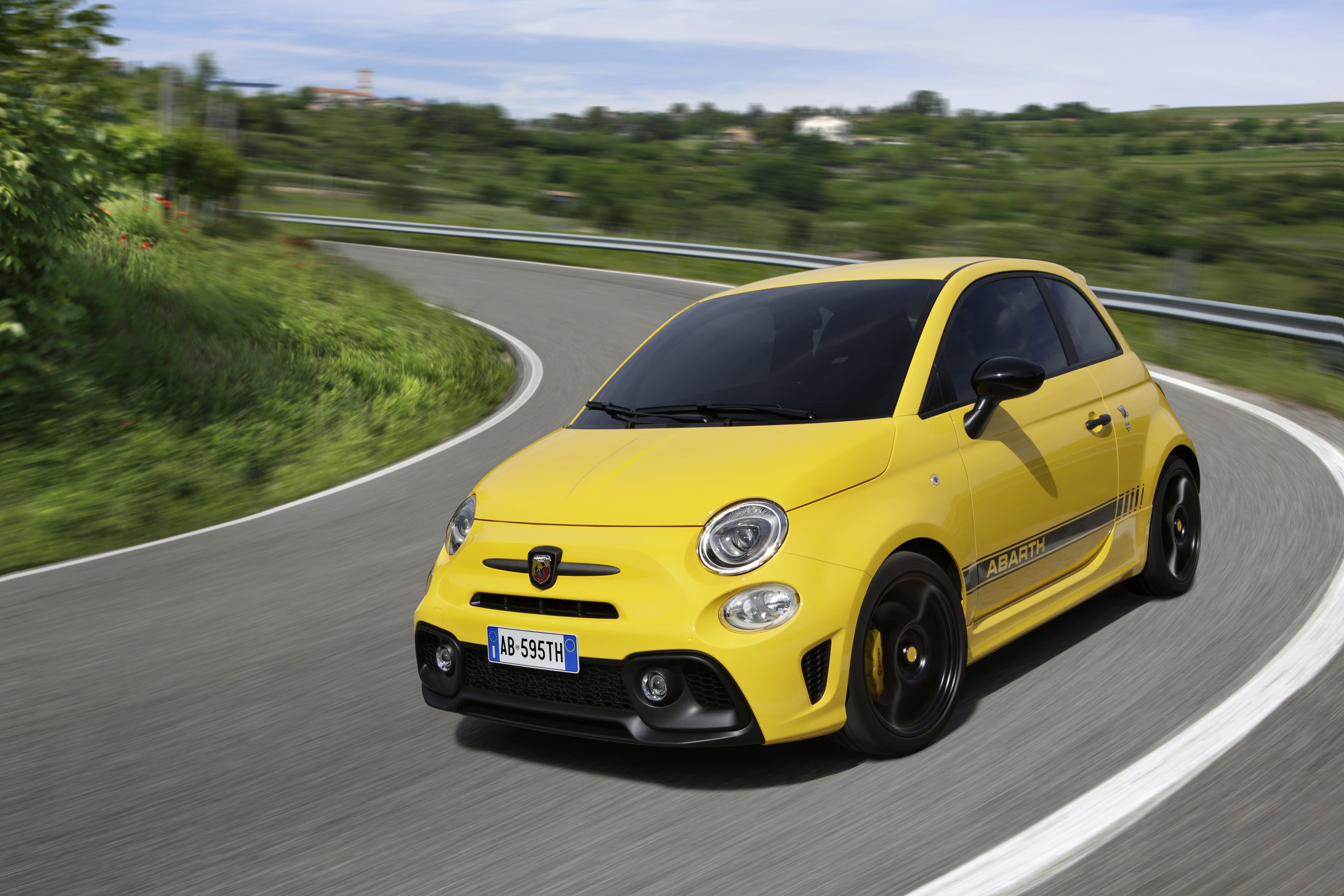 2016, Abarth, 595, Competizione, Fiat, Tuning Wallpaper