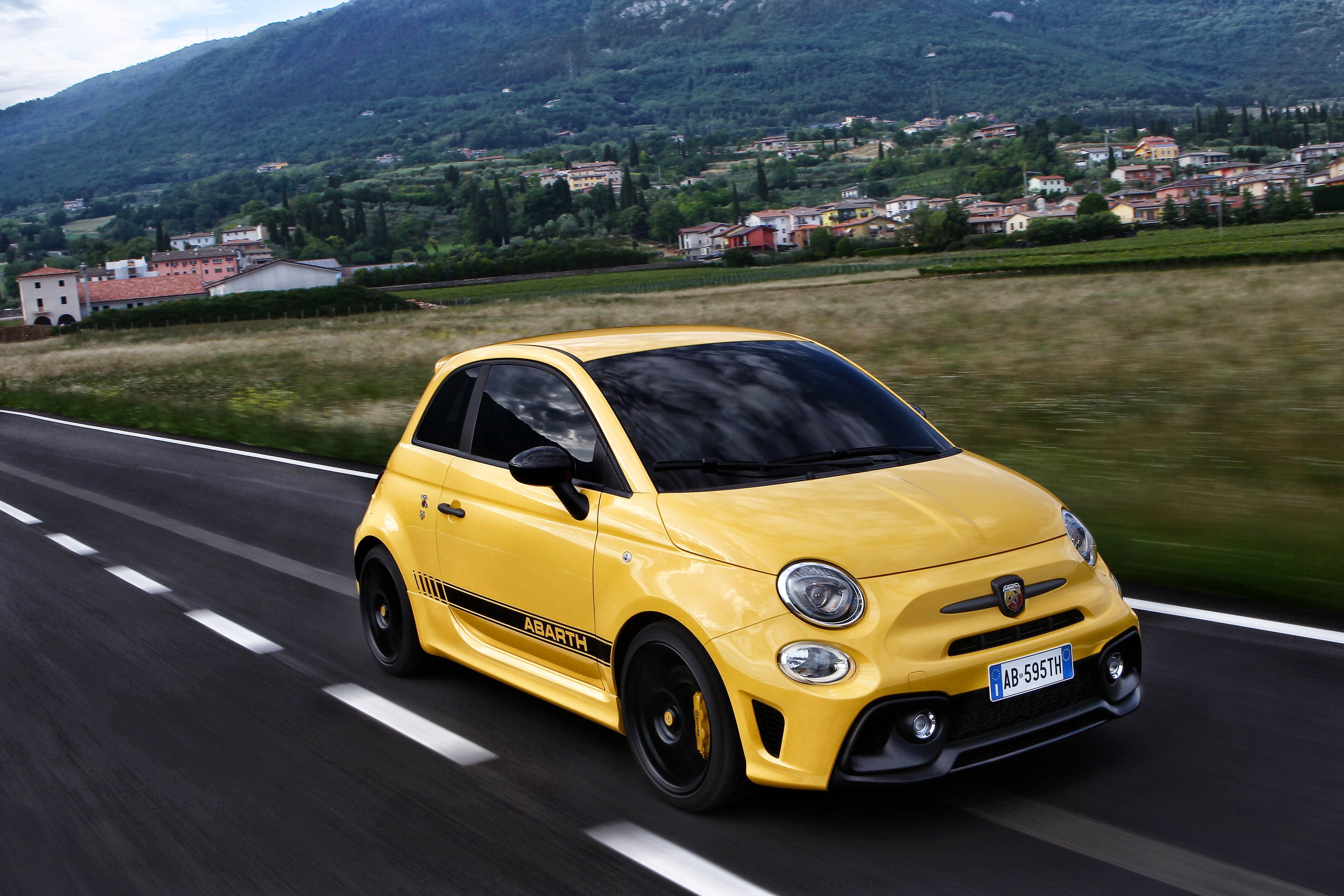 2016, Abarth, 595, Competizione, Fiat, Tuning Wallpaper