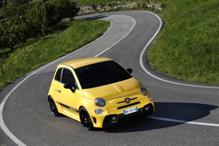 2016, Abarth, 595, Competizione, Fiat, Tuning HD Wallpaper Desktop Background