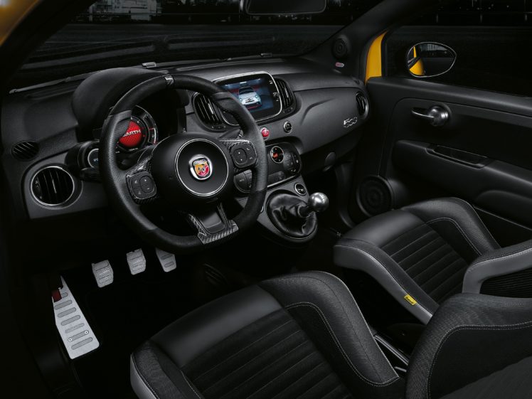 2016, Abarth, 595, Competizione, Fiat, Tuning HD Wallpaper Desktop Background