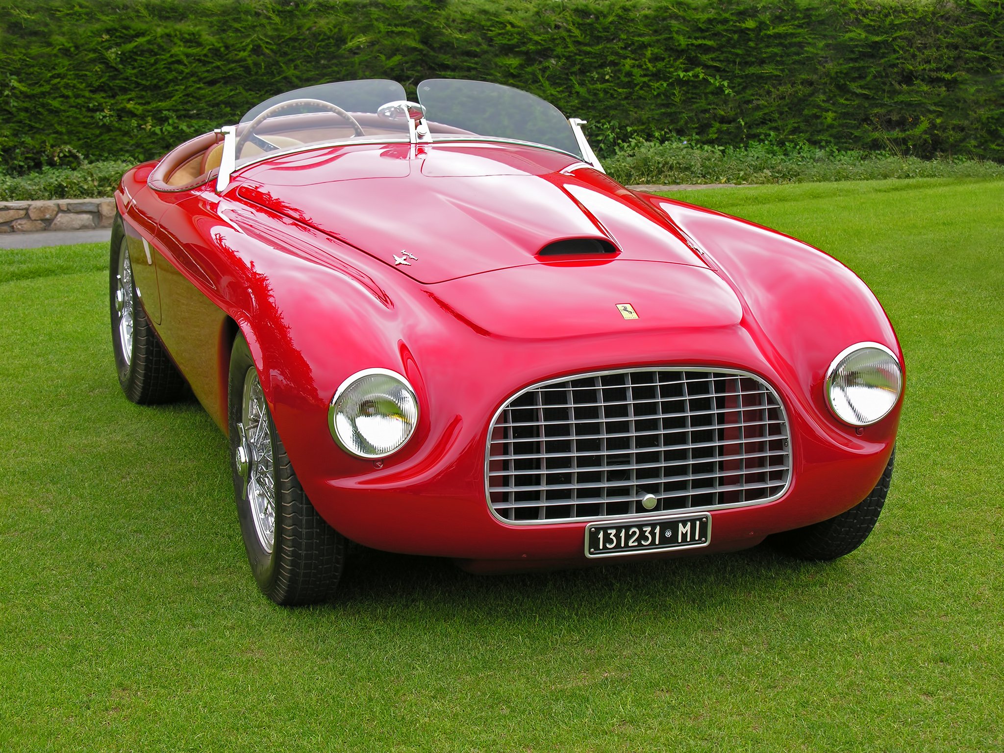 1949, Ferrari, 166mm, Barchetta, Touring, 166, Supercar, Race, Racing, Retro Wallpaper