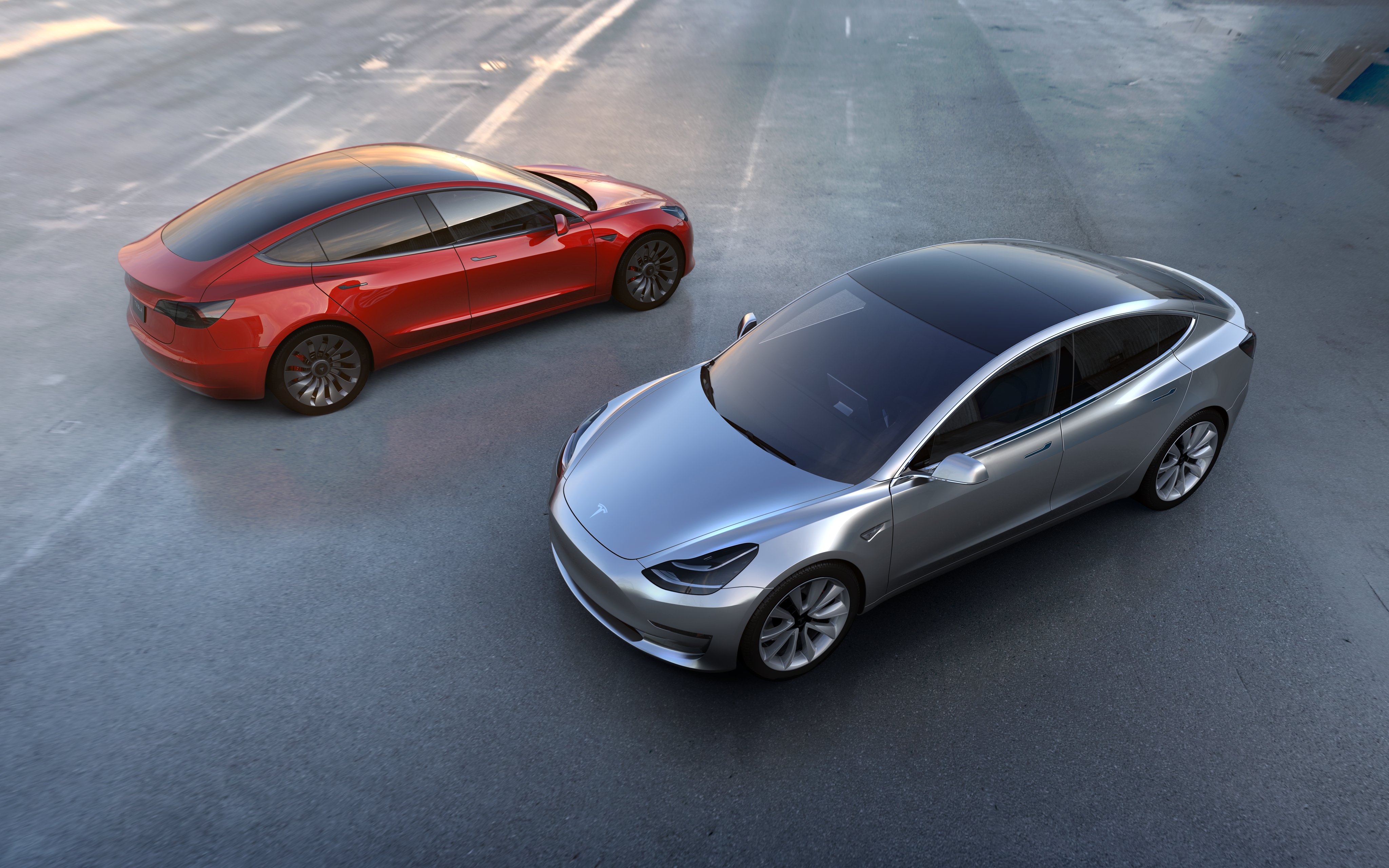 2018, Tesla, Model 3, Prototype, Supercar, Electric Wallpaper