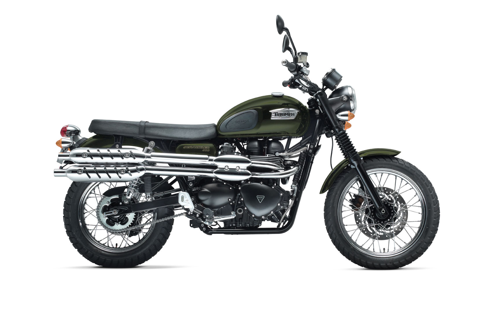 2011, Triumph, Scrambler Wallpaper