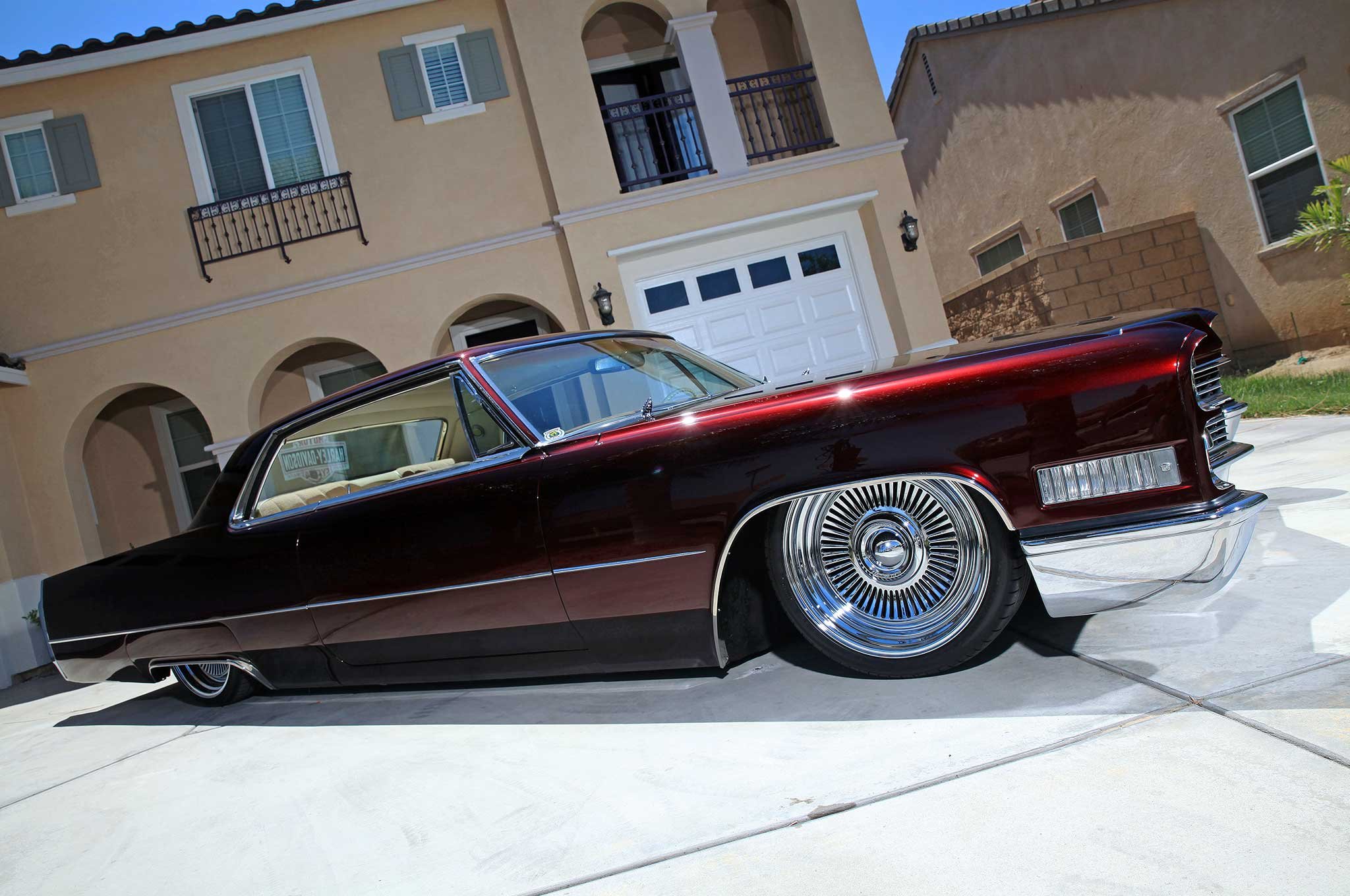 1966, Cadillac, Coupe, De, Ville, Lowrider, Custom, Classic, Tuning Wallpap...