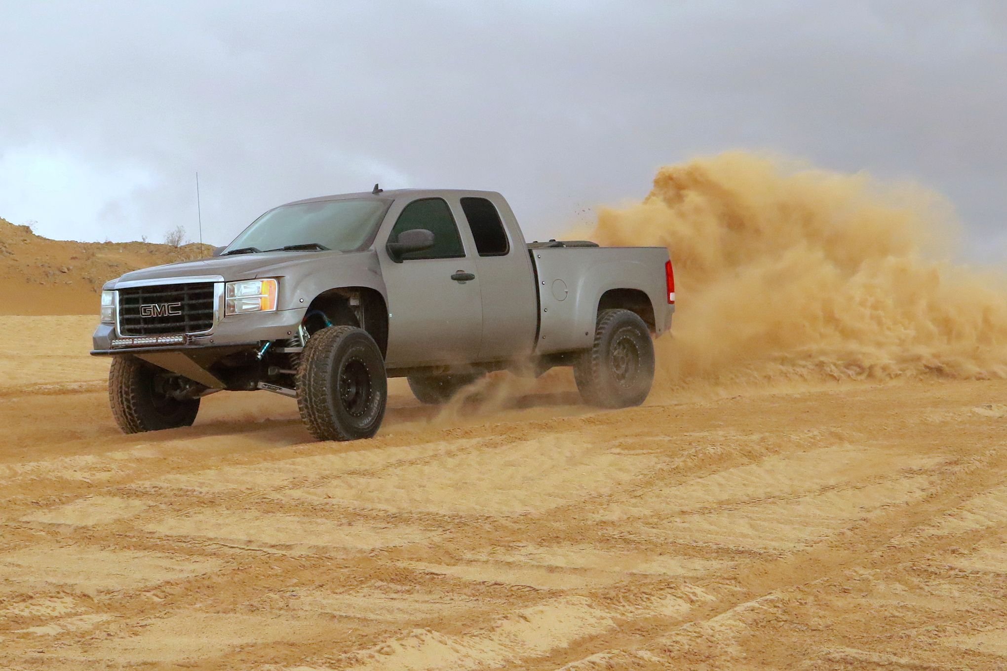 2007, Gmc, Sierra, Pickup, Custom, Race, Racing, Rally, 4x4 Wallpaper