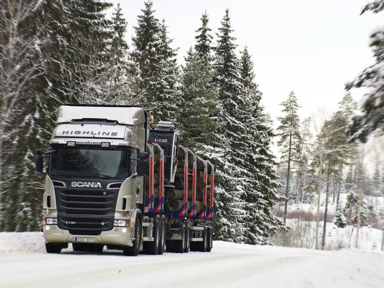 2010 13, Scania, R730, 6×4, Highline, Timber, Truck, Semi, Tractor HD Wallpaper Desktop Background